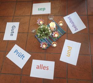 Jahreslosung 2025 Jahreslosung 2025