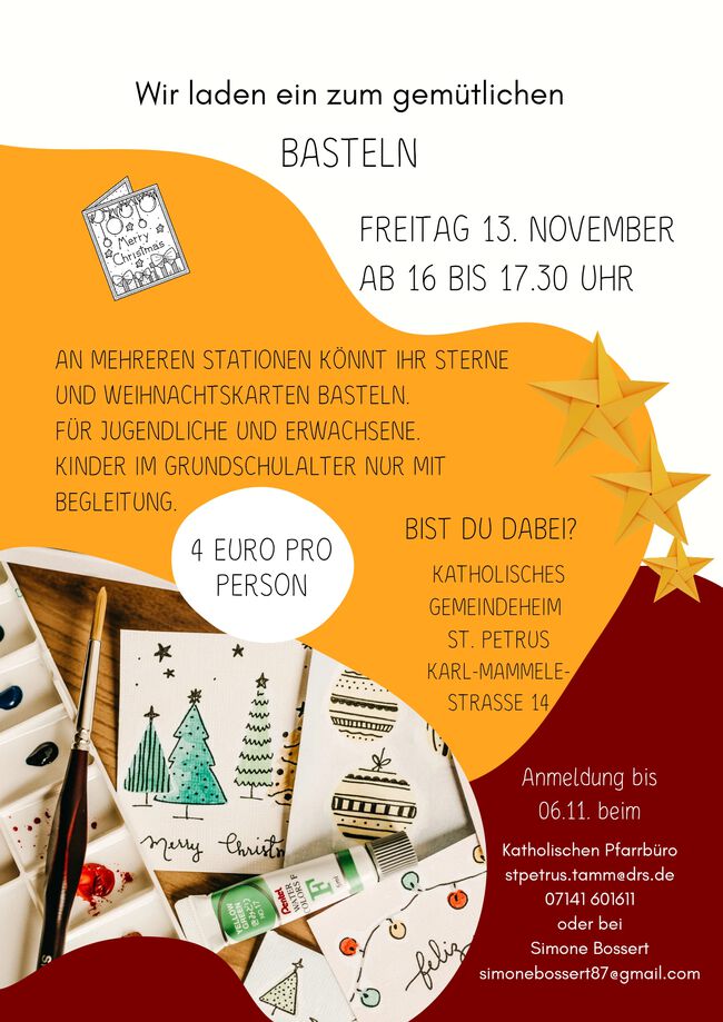 Plakat erstellt mit Canva